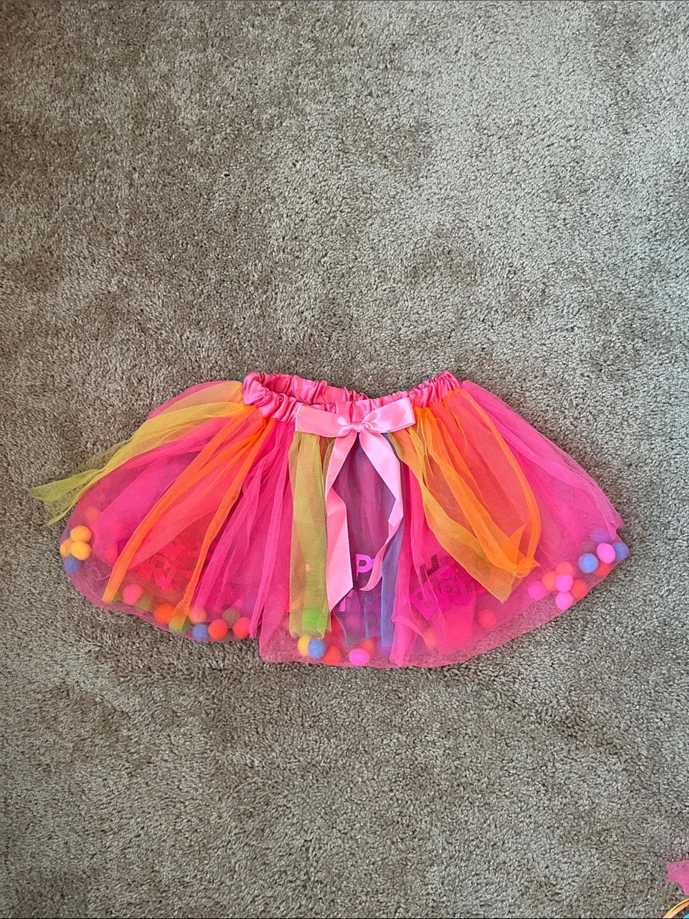 Birthday Skirt and Hat
